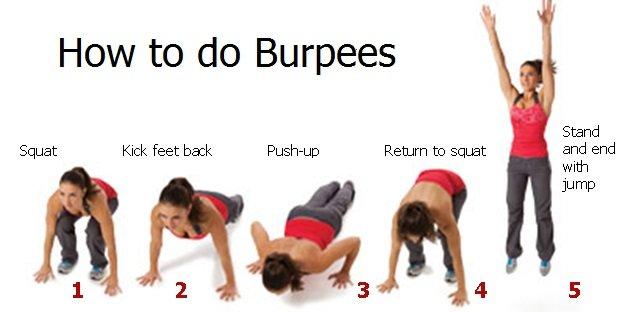 burpees