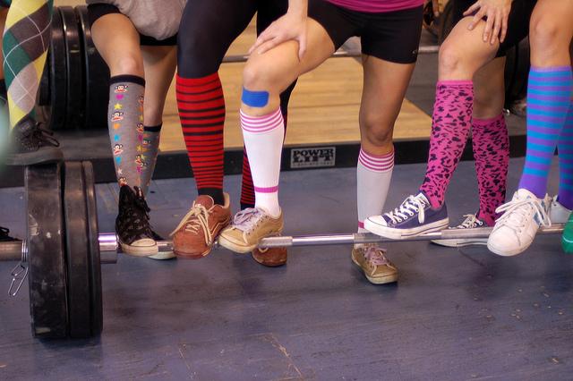 crossfit knee socks