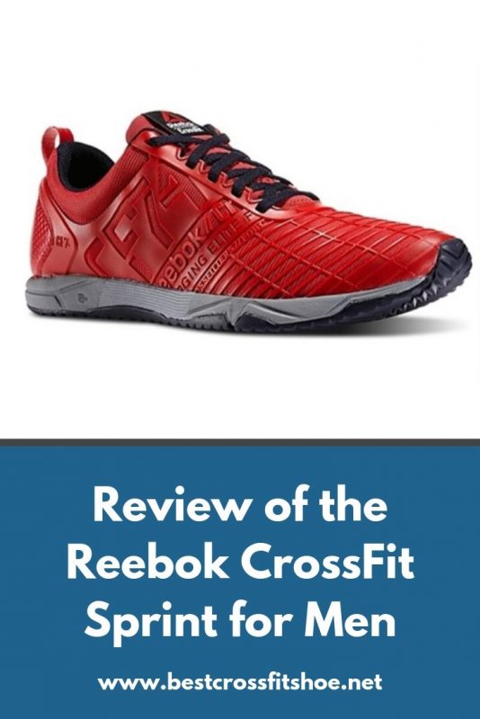 reebok crossfit sprint men's x training shoes