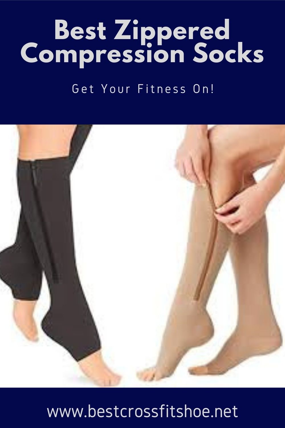 Best Zippered Compressions Socks, ZipUp Stockings and Hose